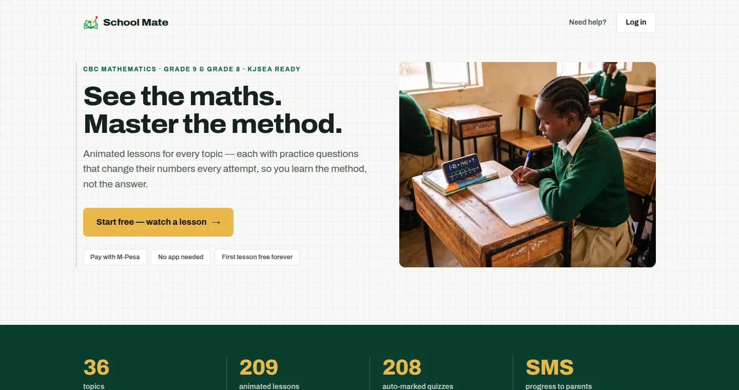 SchoolMate screenshot